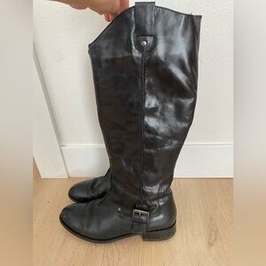 Women’s size 10 genuine leather penny riding boots